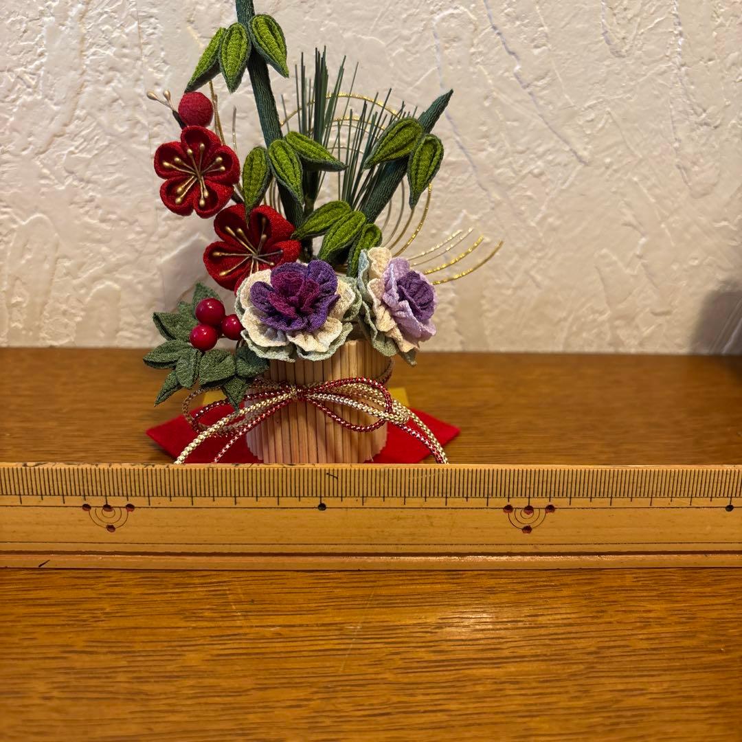 つまみ細工＊ちりめん細工＊お正月飾り＊門松