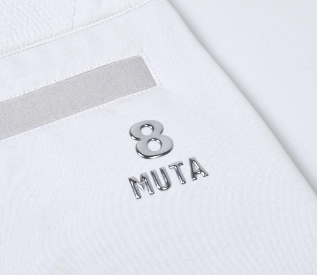 新品 muta ムータマリン ジオメトリック 切替キルティングパンツ 5 (M)