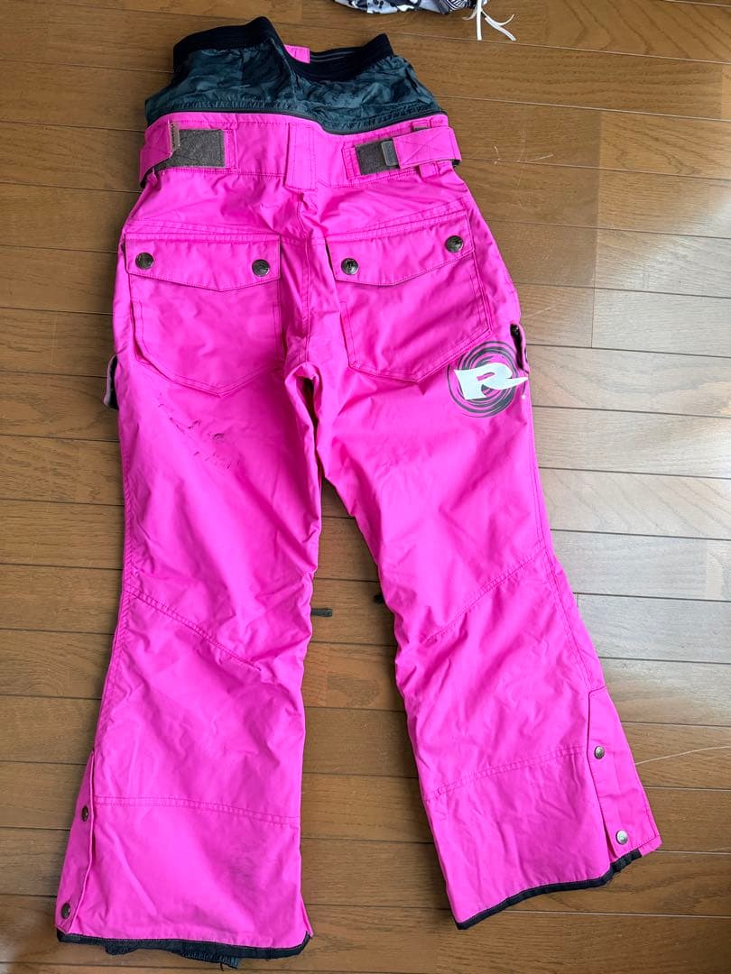ACC スノーボードウェア ブラック/ピンク XS