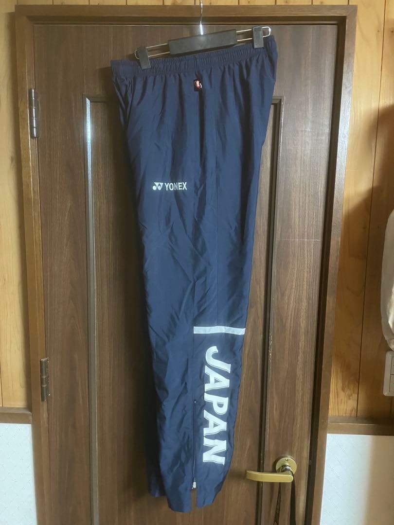 yonex日本代表ウォームアップパンツ　ネイビー