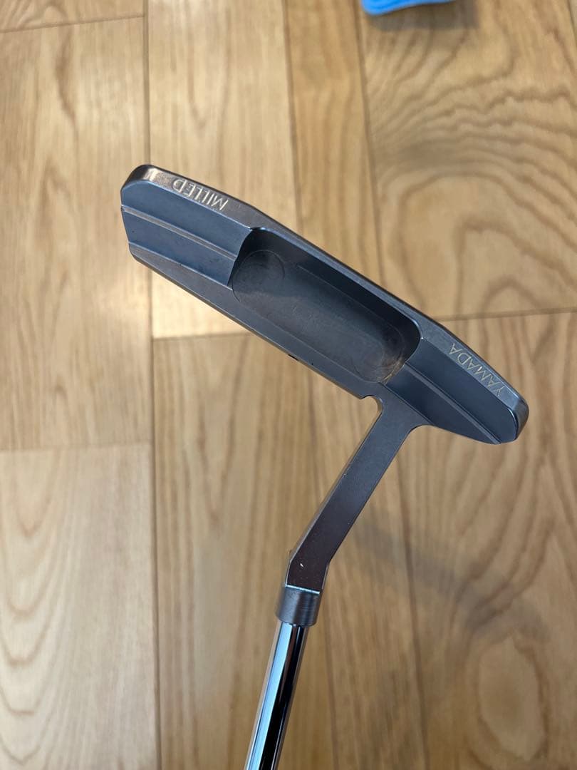 YAMADA MILLED オールドマン　34インチパター　ヘッドカバー付き