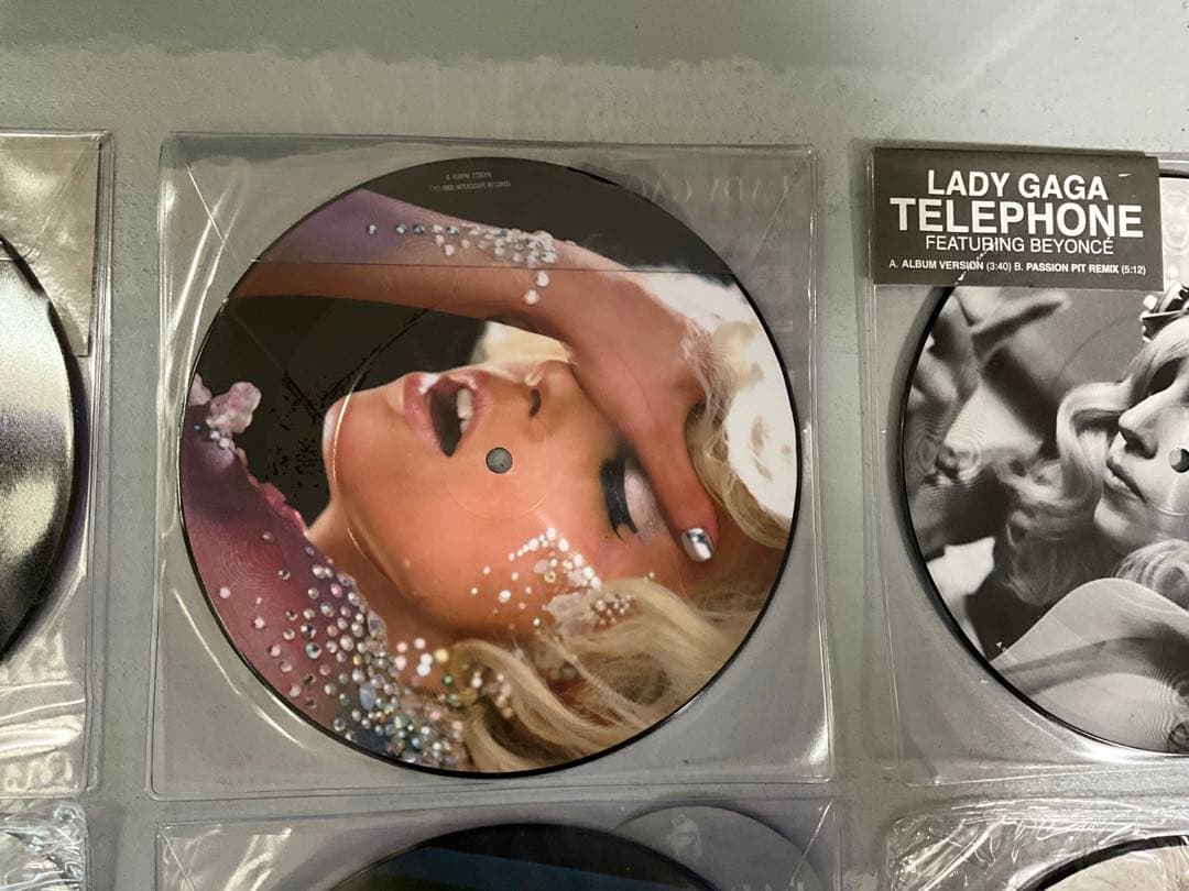 希少⭐️LADY GAGA⭐️レディーガガ⭐️ピクチャーレコード⭐️6枚セット