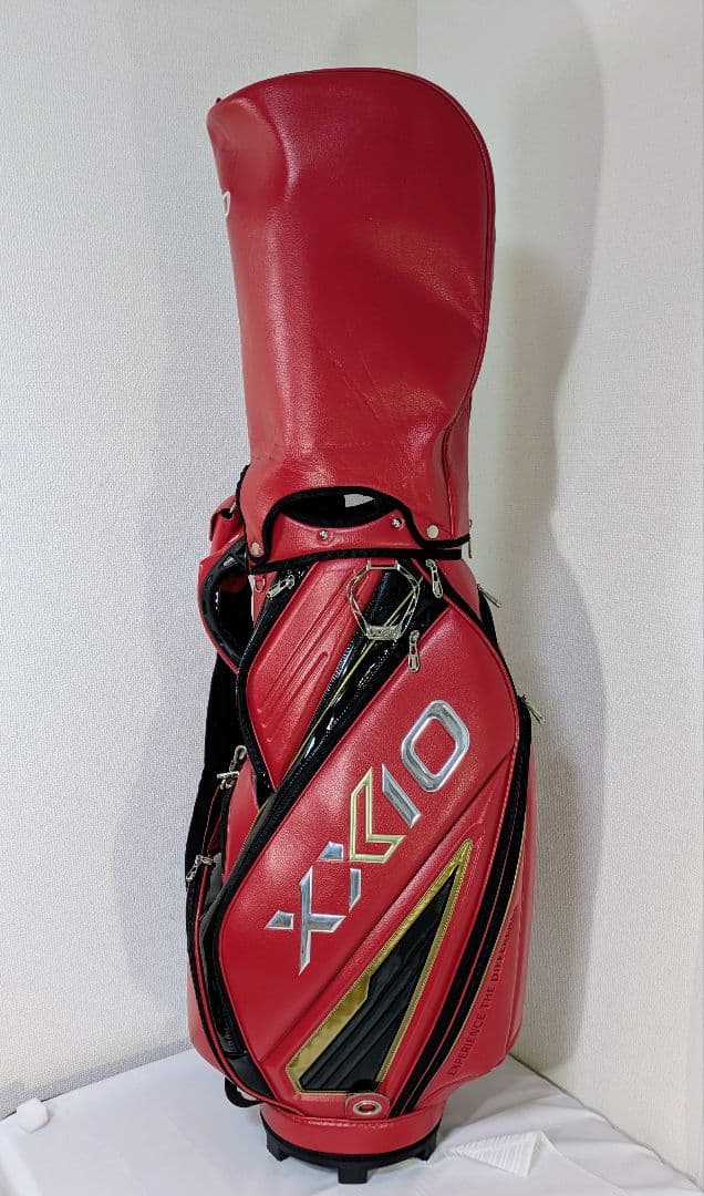 【プロモデル】XXIO ゼクシオ キャディバッグ 9.5型 GGC-X138 赤