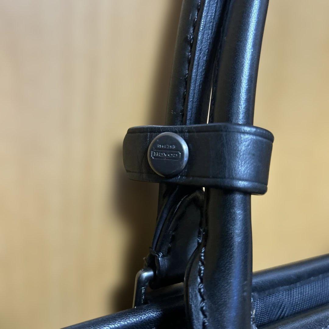 【美品】コーチ　ビジネストートバッグ　黒