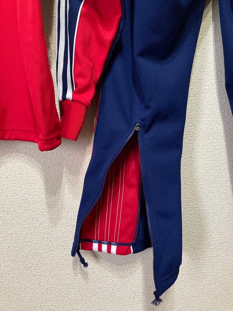 未使用 タグ付 90's アディダス フルジップ ジャケット セットアップ