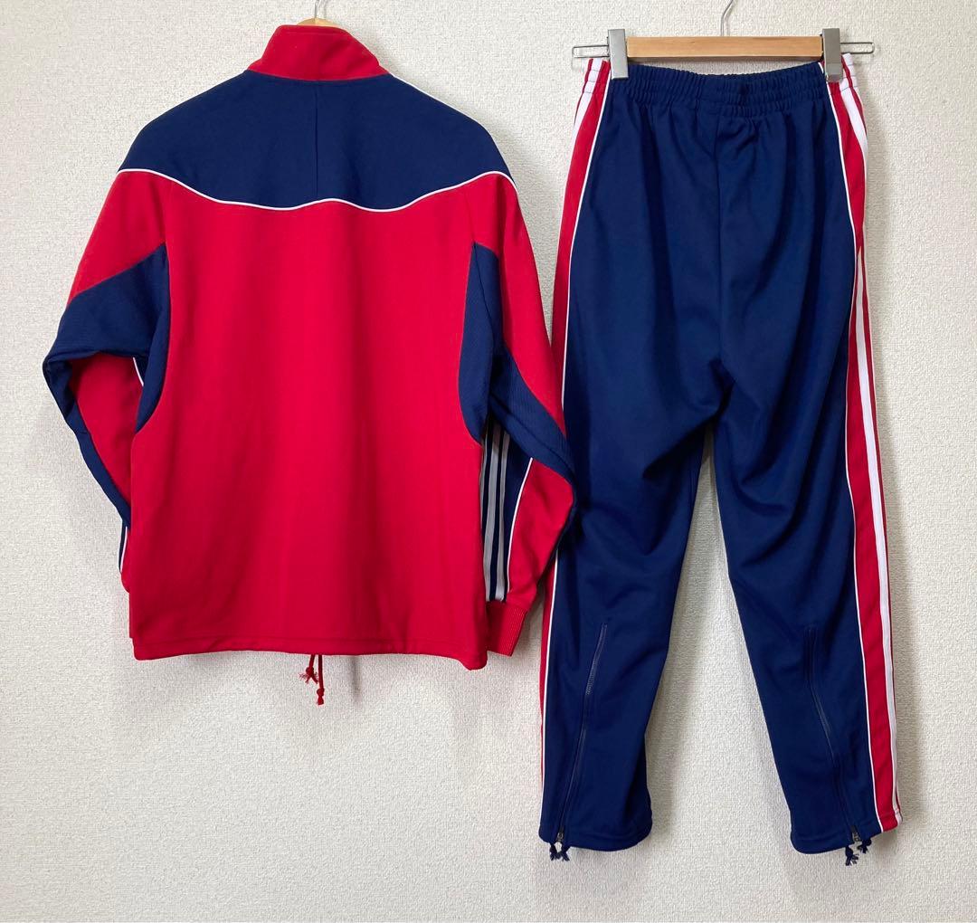 未使用 タグ付 90's アディダス フルジップ ジャケット セットアップ