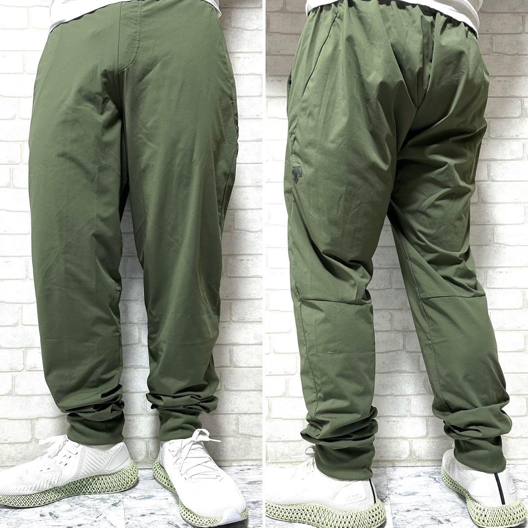 【未使用タグ付き】DESCENTE タフクロス 速乾 軽量 伸縮 ジョガーパンツ
