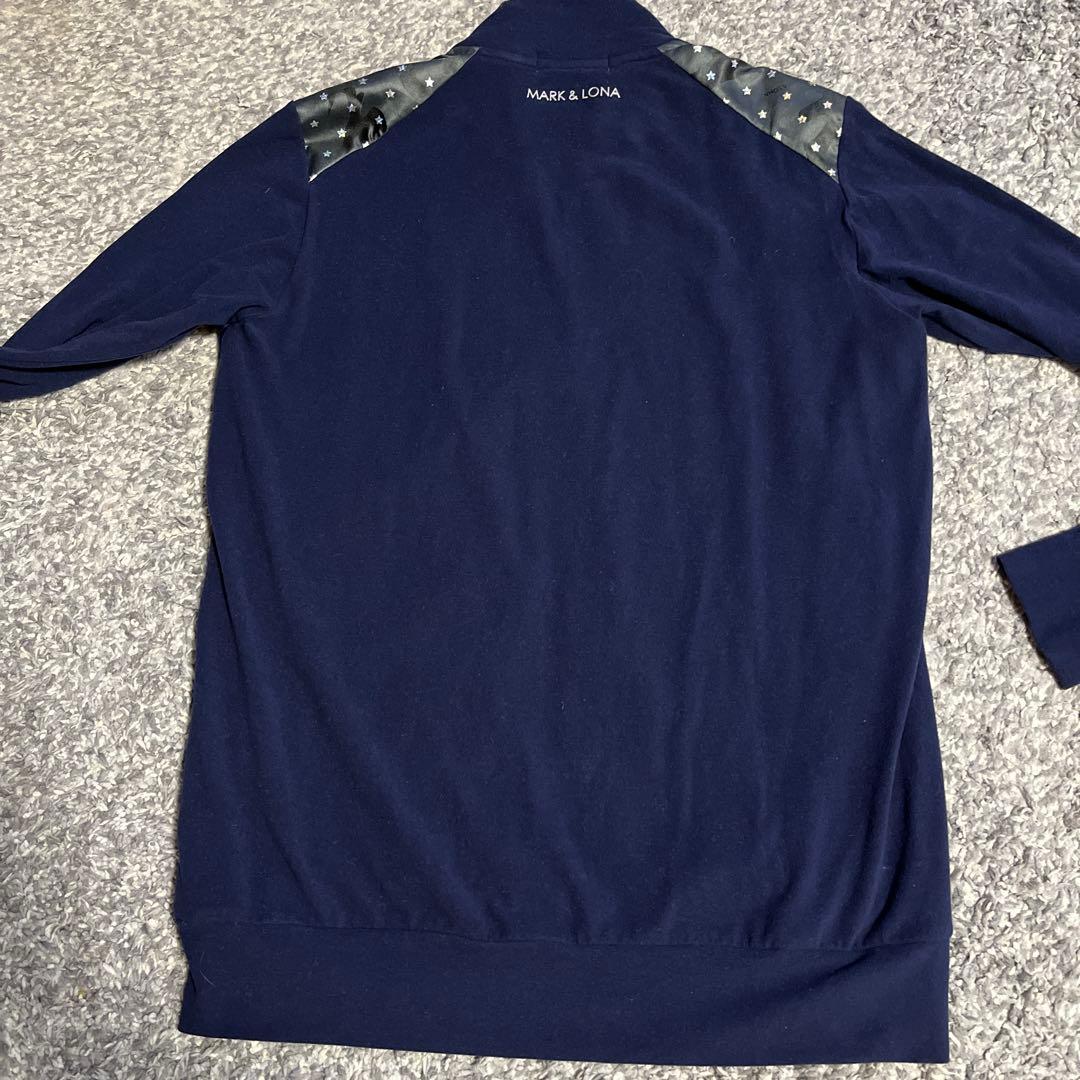 マークアンドロナ　カモフラ　ジップジャージ　アウター　薄手　迷彩柄