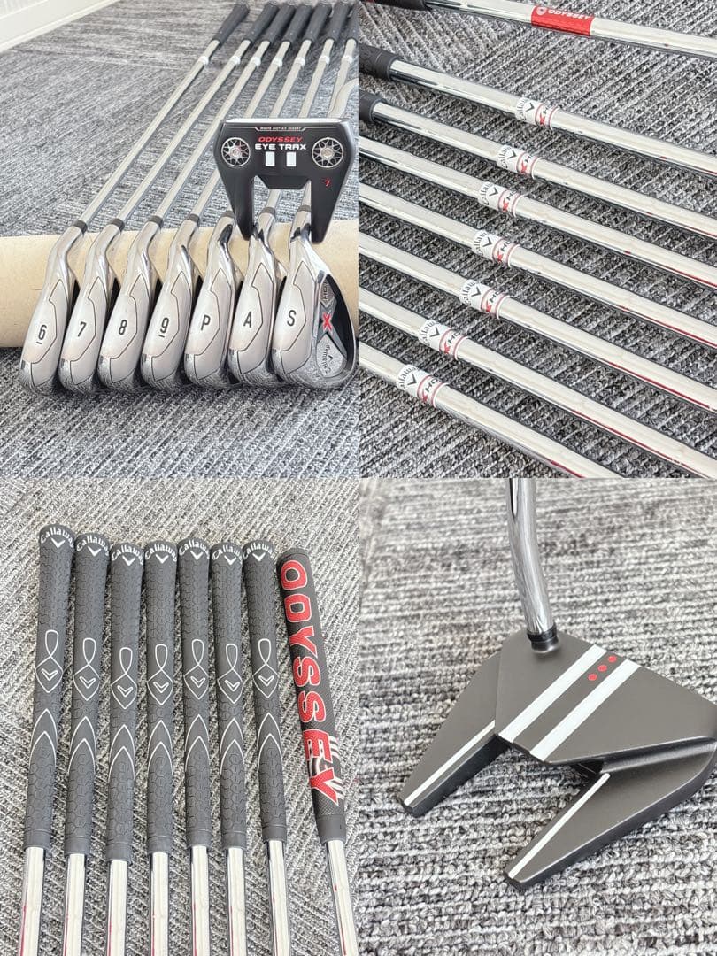 ほぼ未使用❗️超豪華❗キャロウェイ/X HOT 初心者 メンズ ゴルフセット