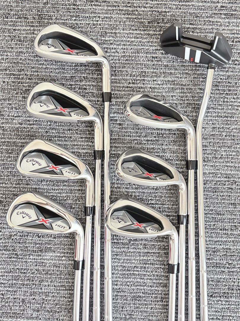 ほぼ未使用❗️超豪華❗キャロウェイ/X HOT 初心者 メンズ ゴルフセット