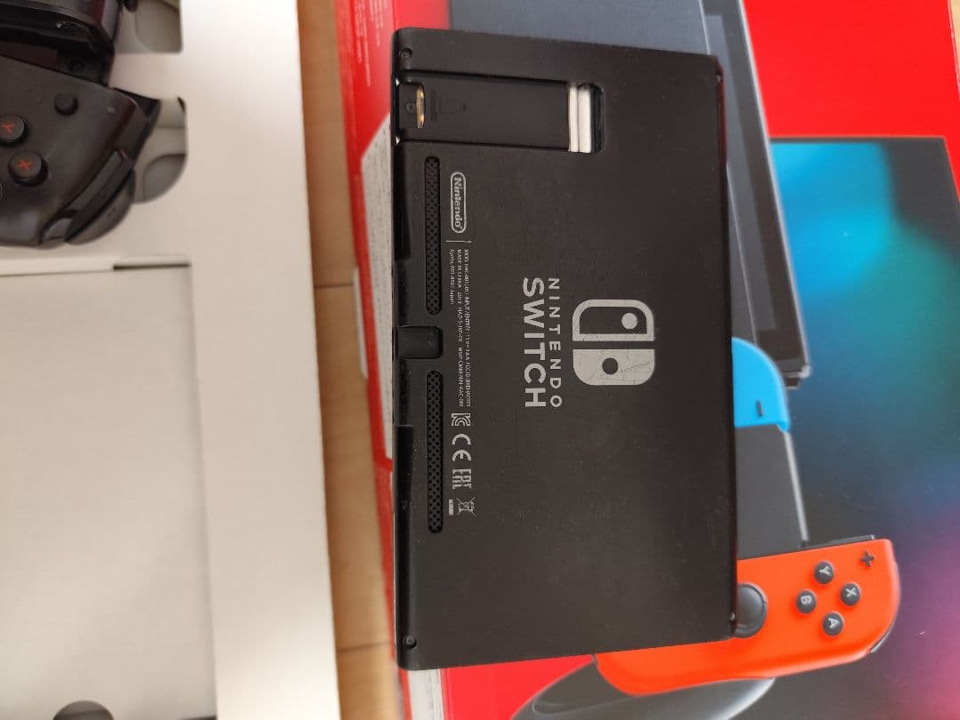 Nintendo Switch本体、HORI 連射コントローラー 箱あり