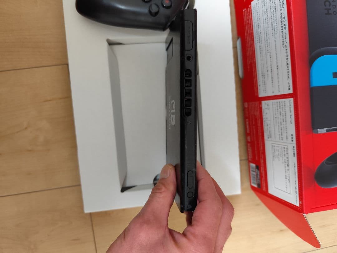 Nintendo Switch本体、HORI 連射コントローラー 箱あり