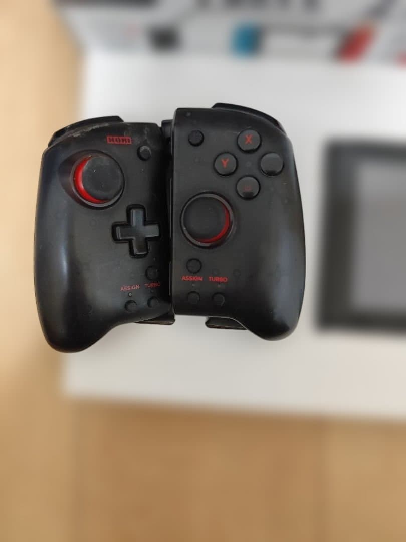 Nintendo Switch本体、HORI 連射コントローラー 箱あり