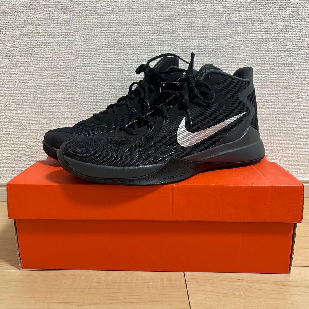 【新品・未使用】NIKE ZOOM EVIDENCE バッシュ　黒　28cm