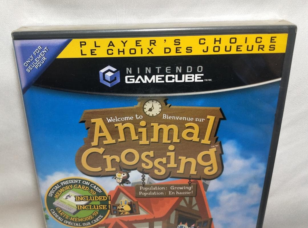 未開封 どうぶつの森 ANIMAL CROSSING ゲームキューブ