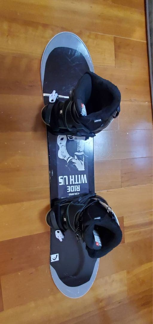 HEAD 120cmスノーボードセット板ビンディング スノーブーツ22.5cm