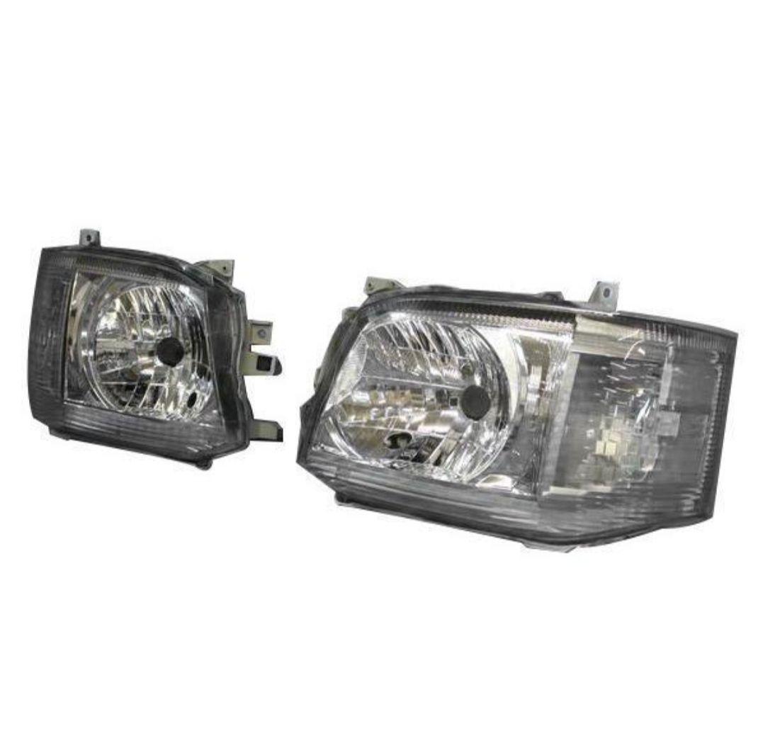 200系ハイエース 3型 クリアヘッドライト 左右セット オートレベライザー付