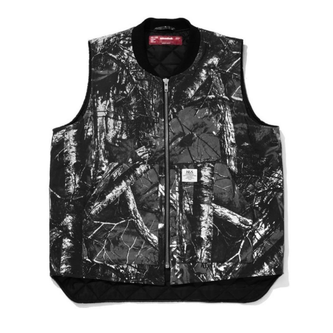 20%OFF☆HIDE AND SEEK Camo Zip Work Vest