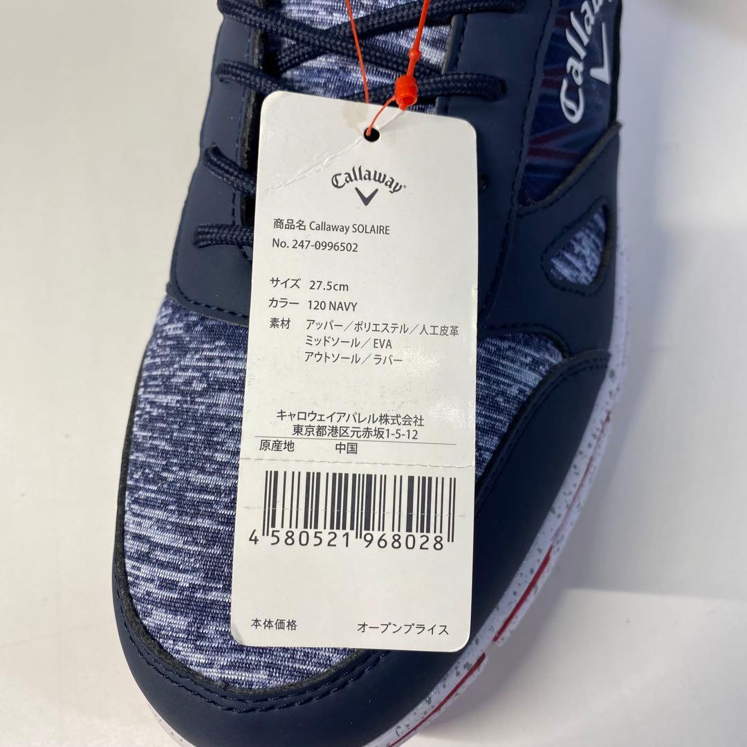 タグ付き未使用 Callaway キャロウェイ SOLAIRE スパイクレス