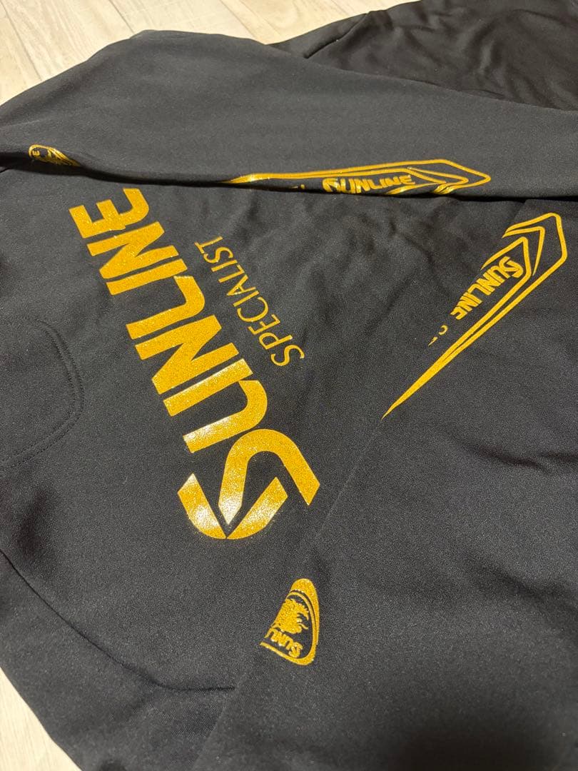 サンライン　ジップアップシャツ　Mサイズ