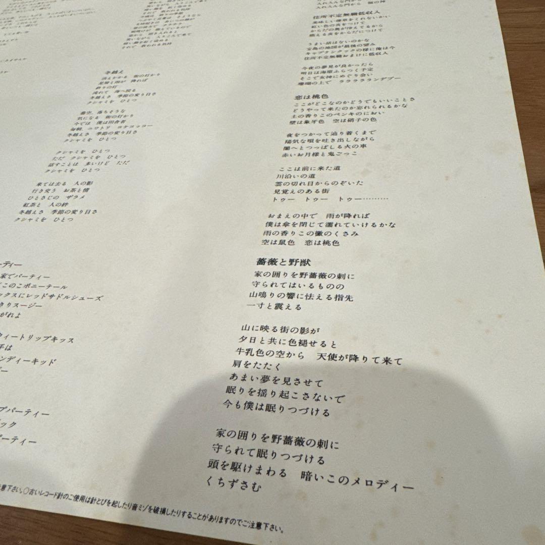 細野晴臣HOSONO HOUSE レコード　帯付き