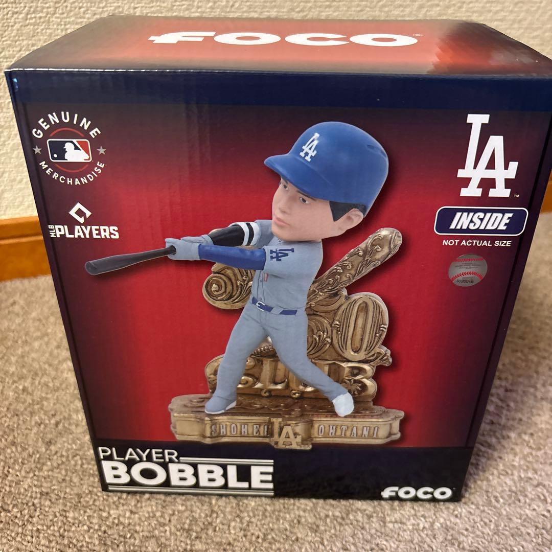 大谷翔平 ロサンゼルス・ドジャース 50-50達成記念 ボブルヘッド 約20cm