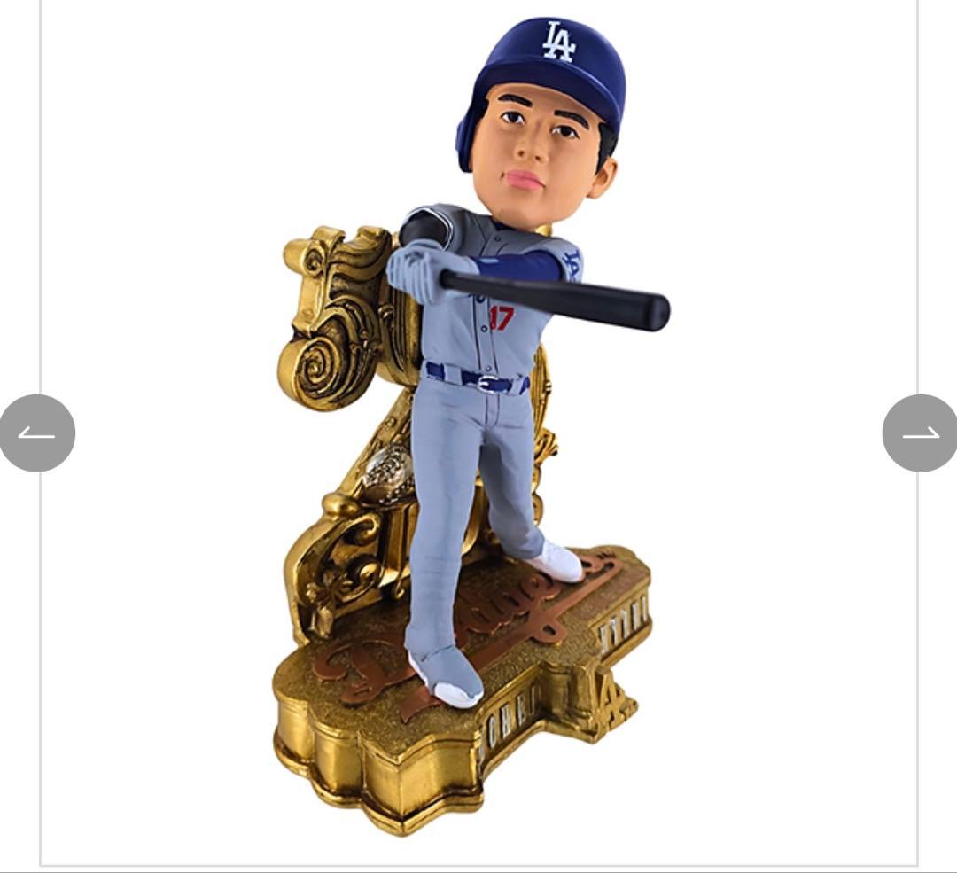 大谷翔平 ロサンゼルス・ドジャース 50-50達成記念 ボブルヘッド 約20cm