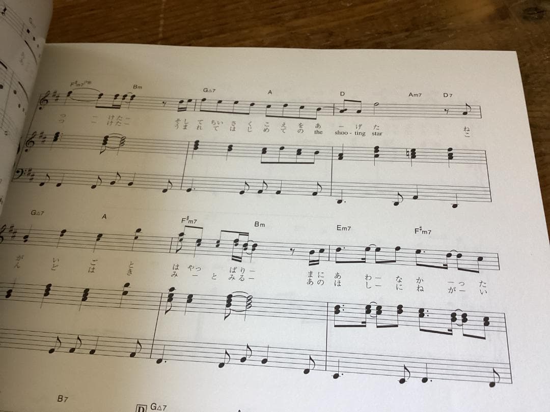 ★楽譜/松たか子/いつか、桜の雨に・・・/ピアノ弾き語り