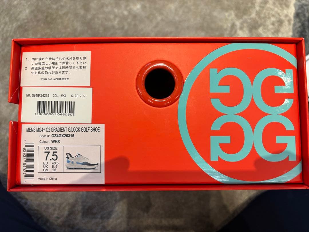 G/FOREゴルフシューズ　MG4 +O2 25cm 7.5 gfore