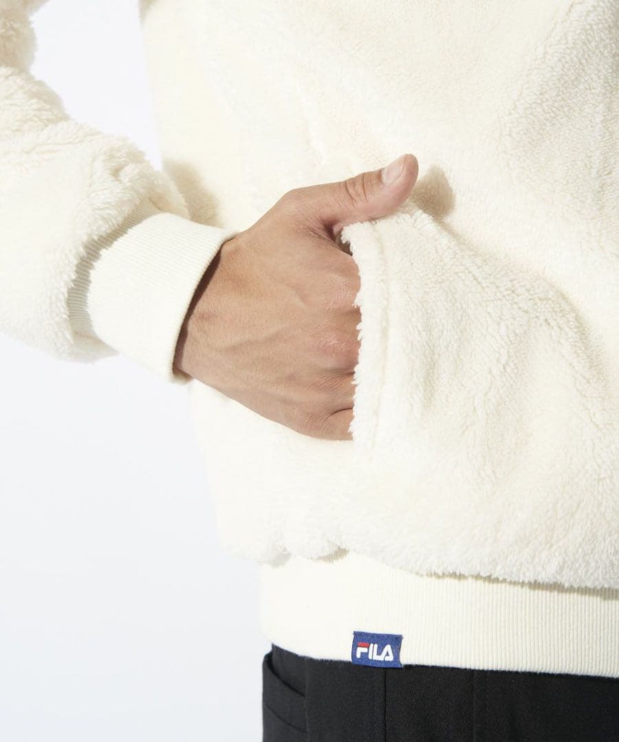 新品【３Ｌ】FILA GOLFメンズ ボアパーカー784245Z-OWT