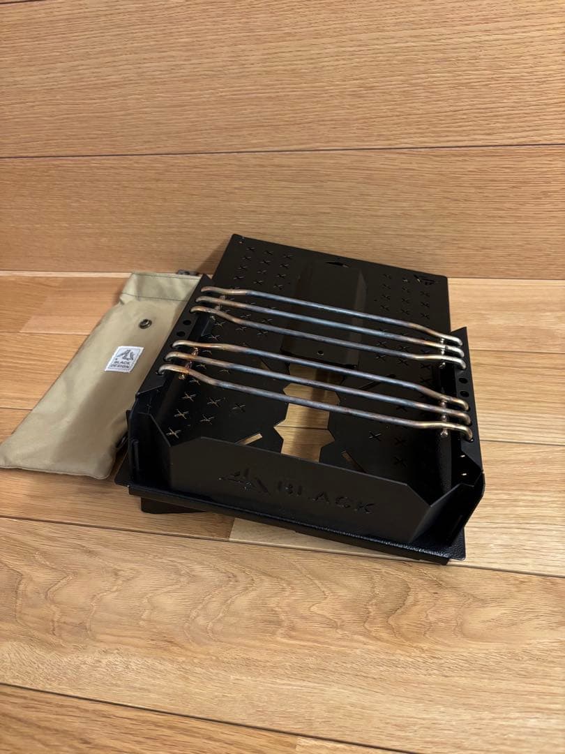 ブラックデザイン　BXプレート　五徳　セット