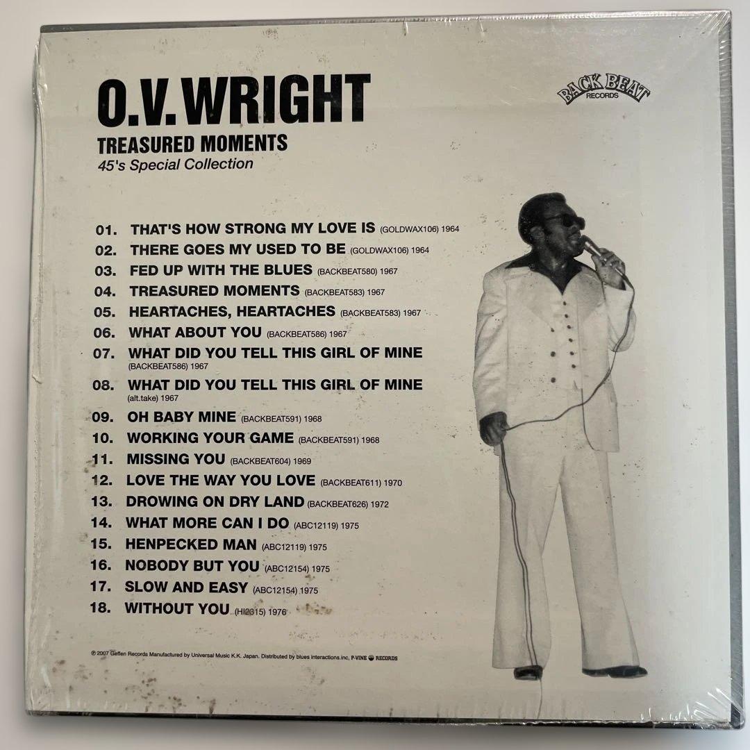 洋楽 O.V. WRIGHT The Complete Recorded Works