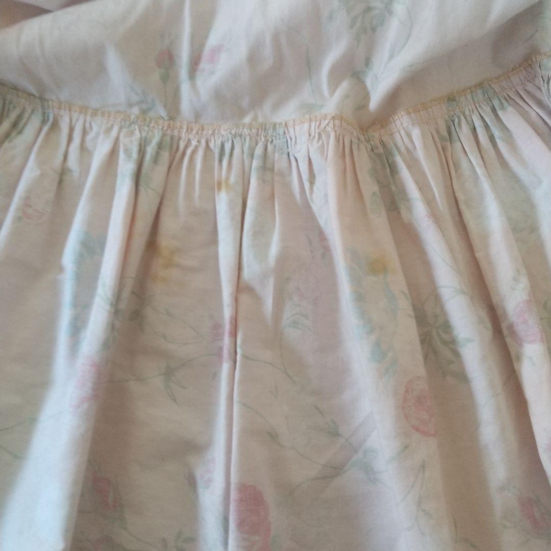 インゲボルグ ピンクハウス 花柄 ピコフリル フード付き ロングワンピース