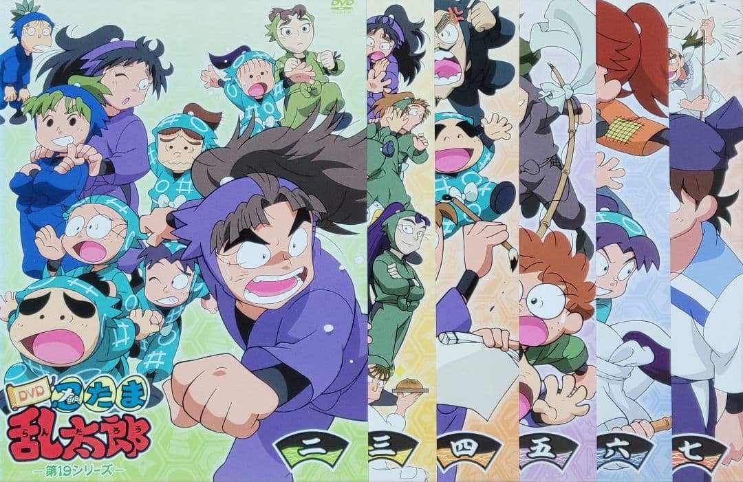 忍たま乱太郎 第19シリーズ DVD レンタル落ち 全7巻