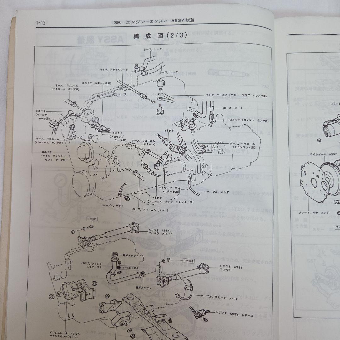 トヨタランドクルーザー 修理書 1984年　60 70