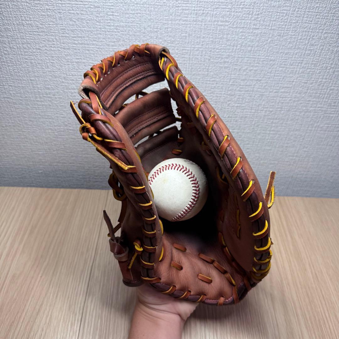 ZETT プロステイタス 軟式 オーダー ファーストミット 小指2本可能