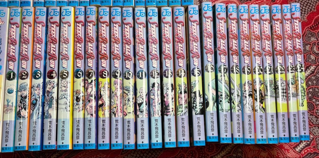 ジョジョの奇妙な冒険 1〜7部 全104冊 荒木飛呂彦