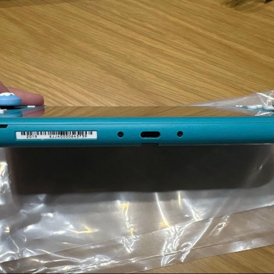Nintendo Switch Lite ターコイズ ケース128gbメモリ付き