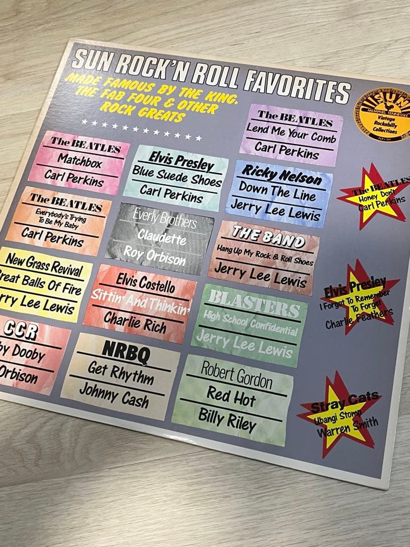 貴重　ロカビリー系レコード　9枚まとめて　バディホリー　エディコクラン