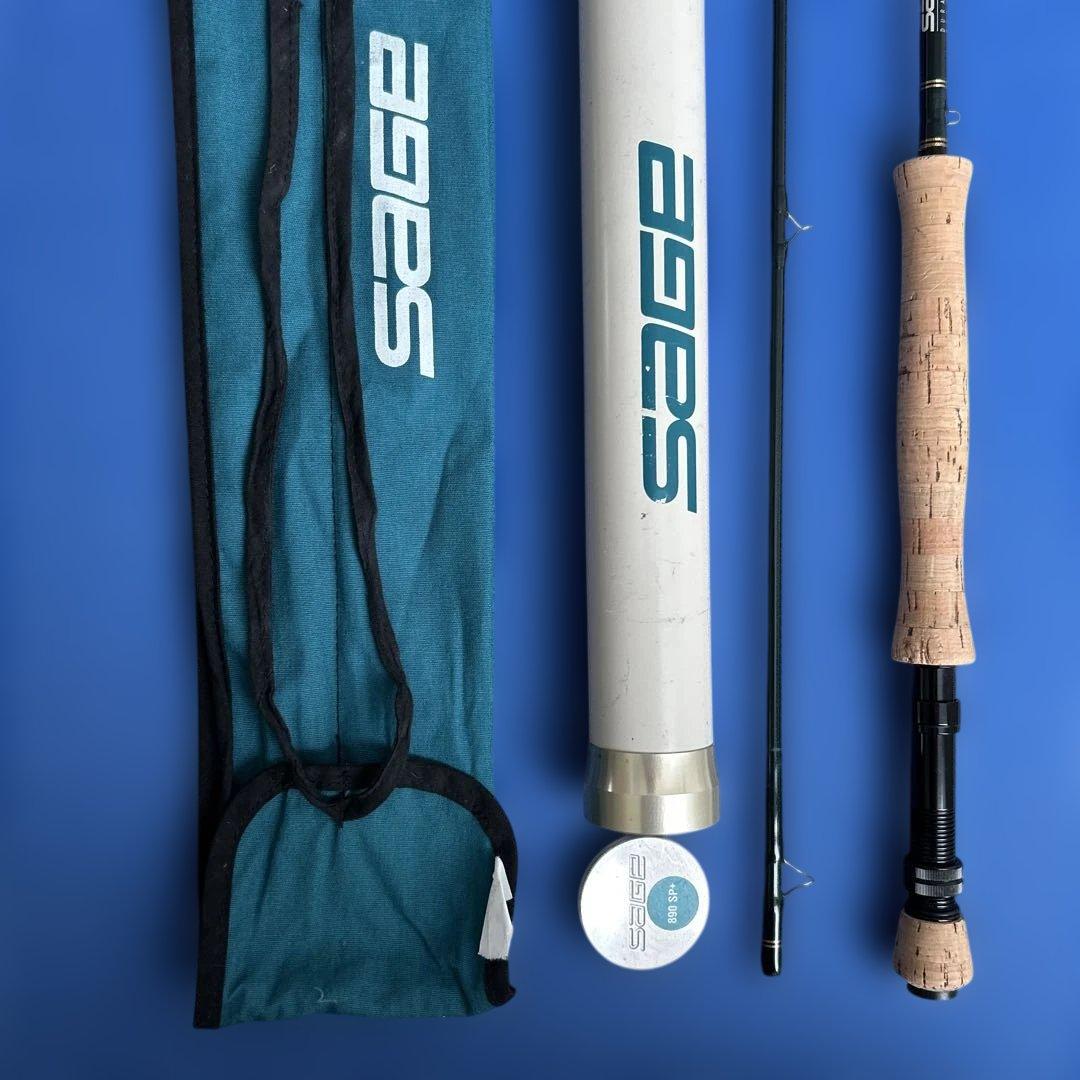 SAGE SP➕890Graphite IV フライロッド 9ft ＃8