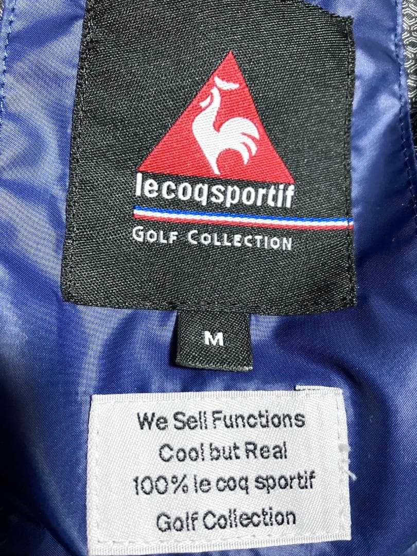 【早い者勝ち‼️】ルコックゴルフ メンズ 中綿 セットアップ 上下 M ネイビー