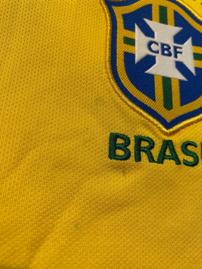 Nike ブラジル代表 サッカーシャツ ナイキ 衿付きユニフォーム 刺繍