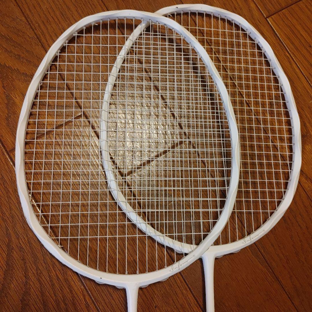ゴーセンバドミントンラケット INFERNOAIR　２本セット
