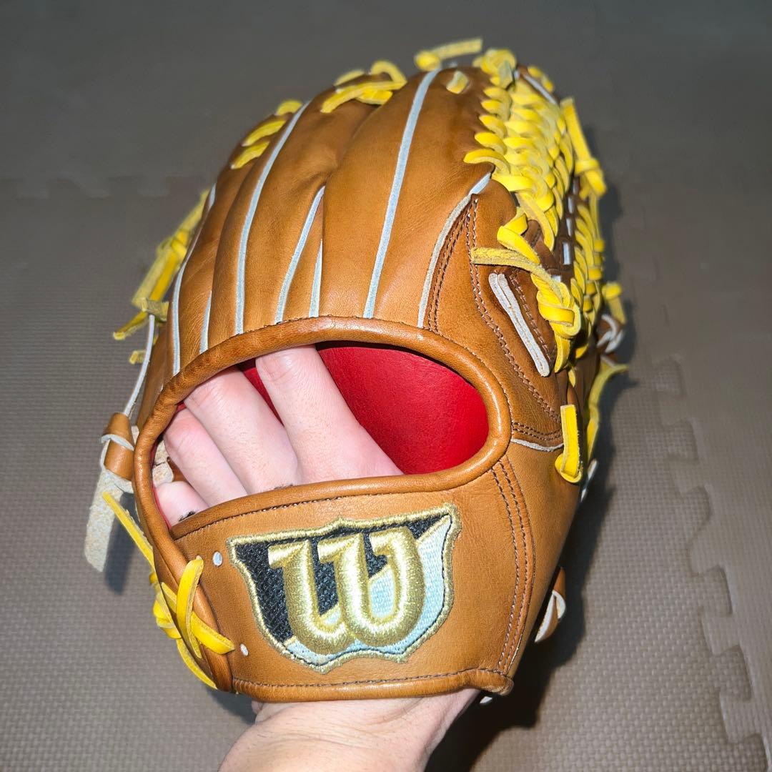 R*4様 [美品]Wilson(ウィルソン) 硬式グローブ　外野手用　ベア