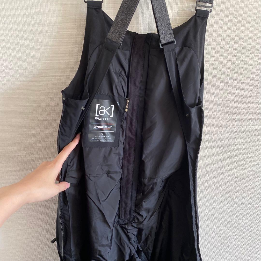 残１【新品】[ak] Burton レディース ビブパンツ ブラック Sサイズ