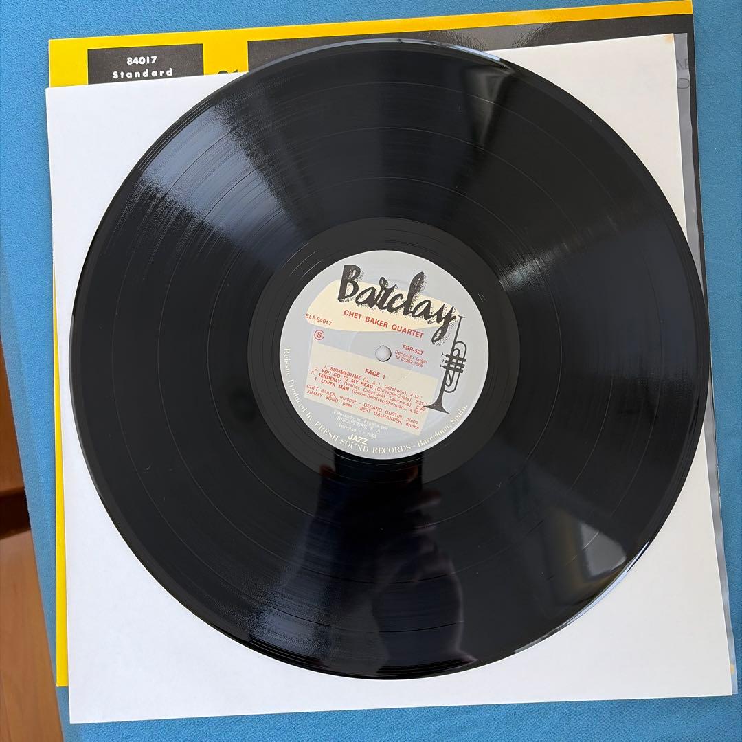 CHET BAKER IN PARIS BOX3枚組LP&EP2枚プログラム付