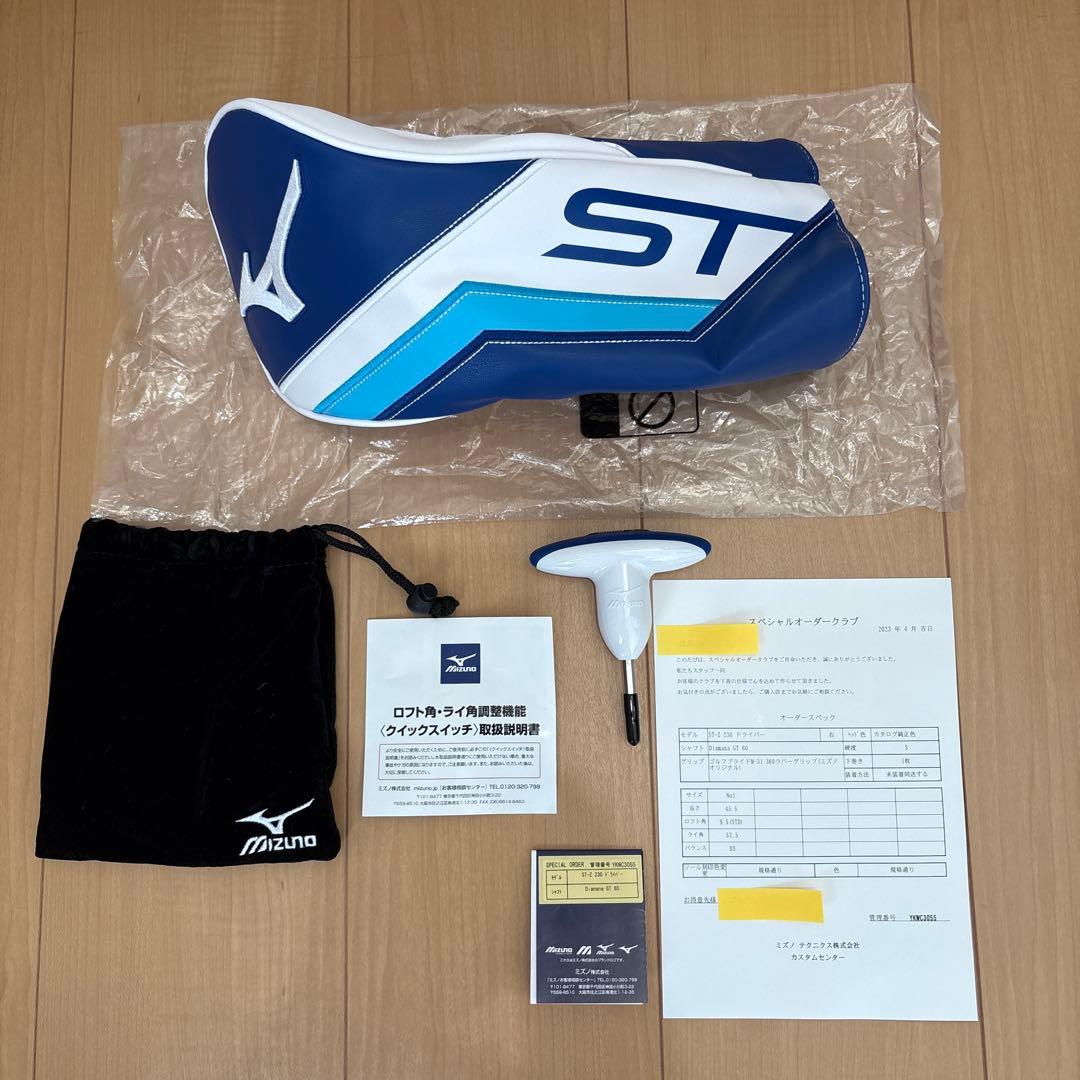 Mizuno ST-Z 230ドライバー Diamana GT60-S 養老別注