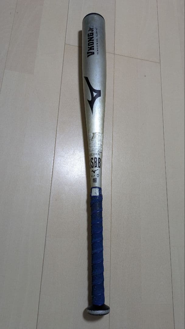 ミズノ VKONG Jr.　少年軟式バット 76cm 530g　トップバランス