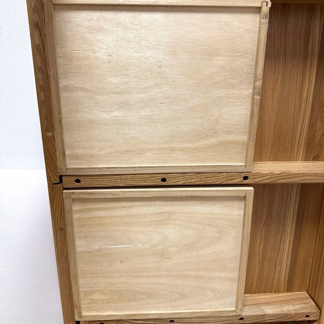 無印良品　良品計画　無垢材ローテーブル　オーク材