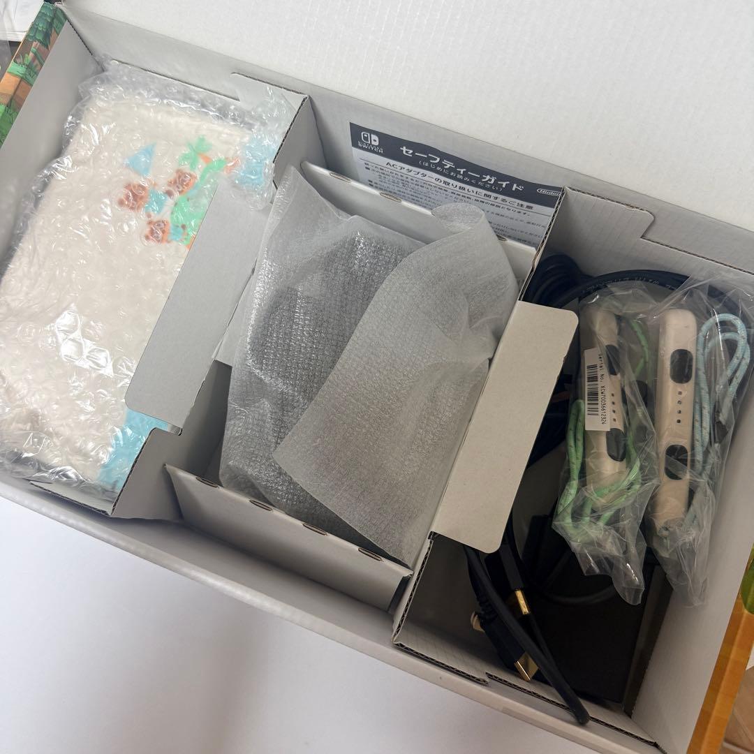 「Nintendo Switch あつまれ どうぶつの森セット」純正ドック2個付